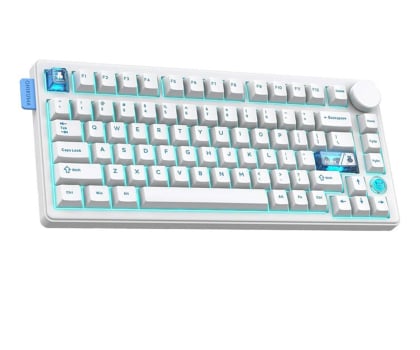 Klawiatura bezprzewodowa Onikuma MT706 biała qwerty